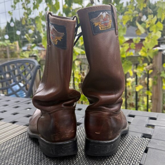 Vintage Harley-Davidson “American Legend” Leather Motorcycle Boots – Women’s US - Picture 5 of 10